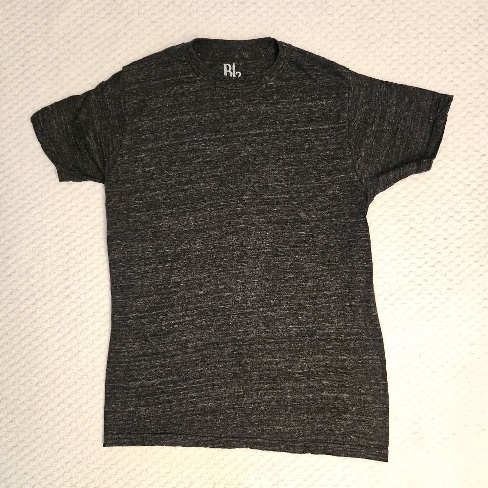 BJ2 Original Triblend Heather Gray T-Shirt for Men Size M